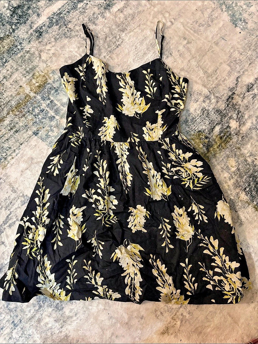 H&M Floral Mini Dress Size Small